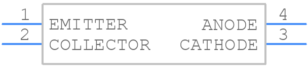 GP2S700HCP - Sharp Microelectronics - PCB symbol