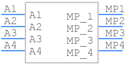 384462 - TE Connectivity - PCB symbol