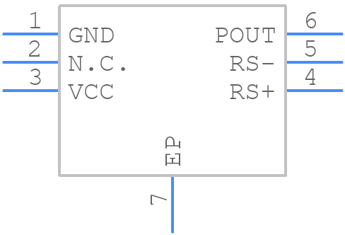 MAX4210BETT+T - Analog Devices - PCB symbol