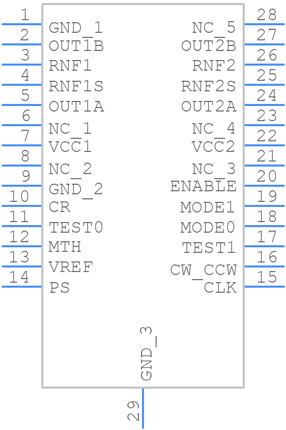 BD63520AEFV-E2 - ROHM Semiconductor - PCB symbol