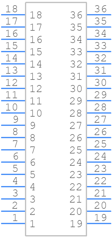 43759-0004 - Molex - PCB symbol