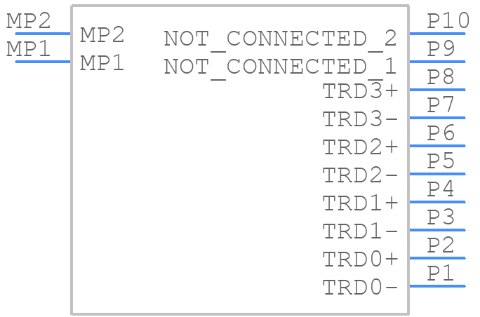 ARJ-102S-T - ABRACON - PCB symbol