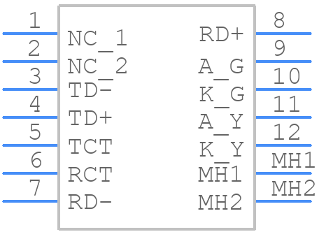 ARJE-0041 - ABRACON - PCB symbol