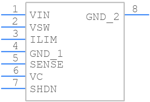 LT1076CR-5#PBF - Analog Devices - PCB symbol