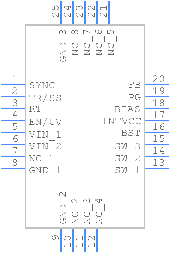LT8620EUDD#PBF - Analog Devices - PCB symbol