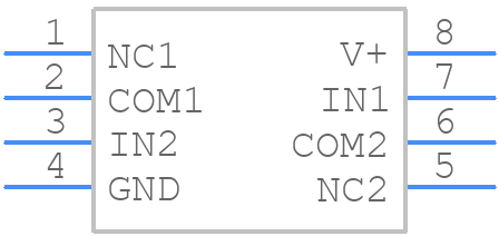DG9232EDY-T1-GE3 - Vishay - PCB symbol