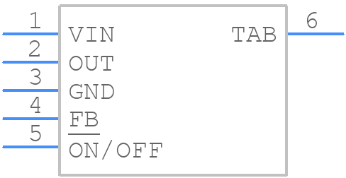 LM2575-3.3WU-TR - Microchip - PCB symbol