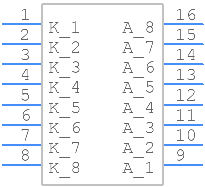 SM16Z4689 - Microsemi Corporation - PCB symbol