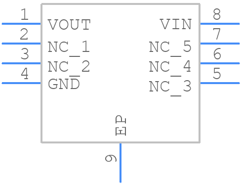 MCP1703AT-3302E/MC - Microchip - PCB symbol