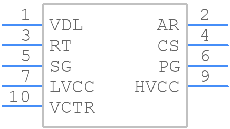 FSFR2100XSL - onsemi - PCB symbol