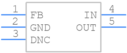 LT6650HS5#TRMPBF - Analog Devices - PCB symbol