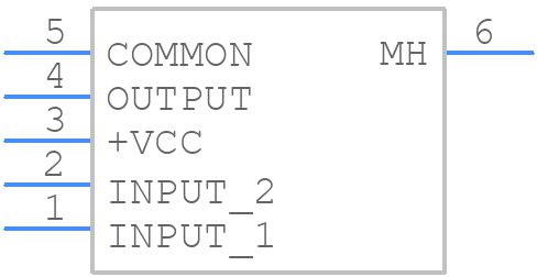 IAC-5 - TE Connectivity - PCB symbol
