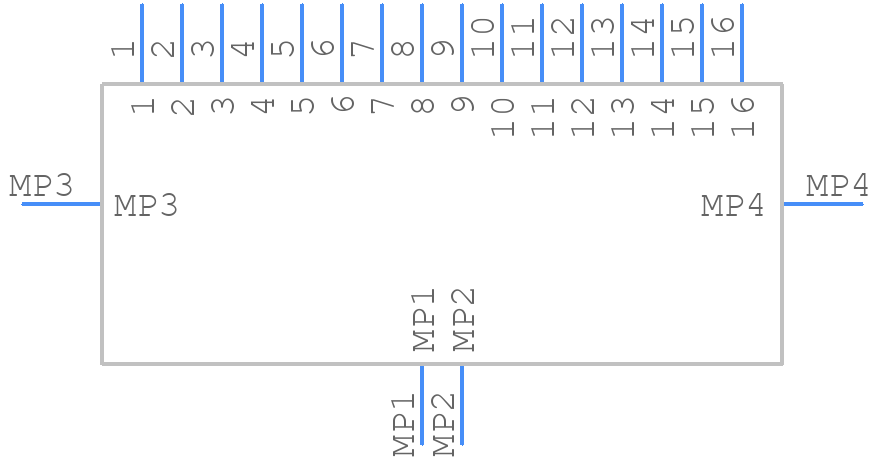 52745-1633 - Molex - PCB symbol
