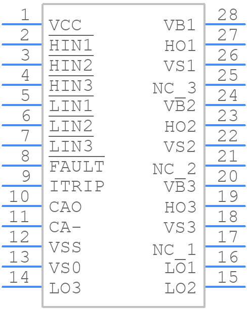 IR2132STRPBF - Infineon - PCB symbol
