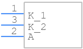 STPS1L30MF - STMicroelectronics - PCB symbol