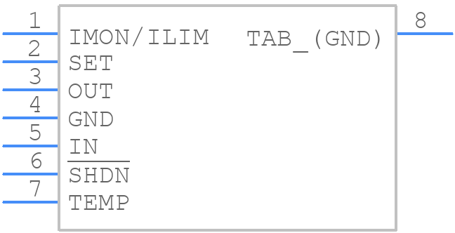 LT3086ER#PBF - Analog Devices - PCB symbol