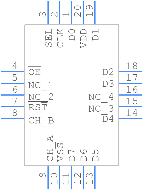 HCTL-2017#PLC - Avago Technologies - PCB symbol