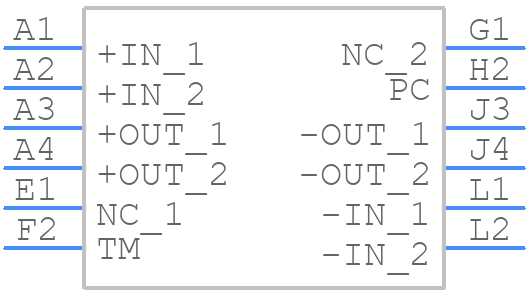 BCM48BH120T120B00 - VICOR - PCB symbol