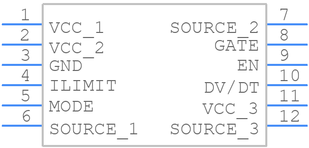 MP5016GQH-Z - Monolithic Power Systems (MPS) - PCB symbol