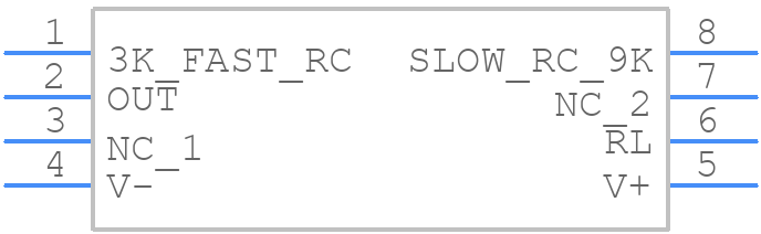 LM3909N - Texas Instruments - PCB symbol