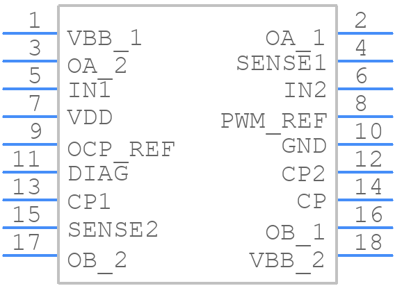 STA6940M - SANKEN ELECTRIC CO. - PCB symbol