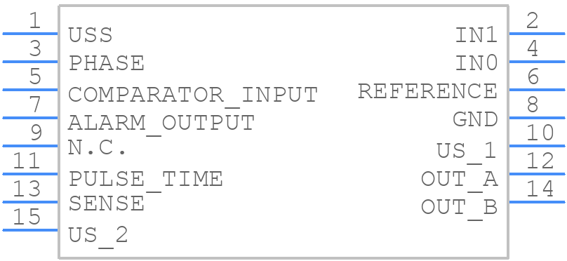 TEA3718SP - STMicroelectronics - PCB symbol