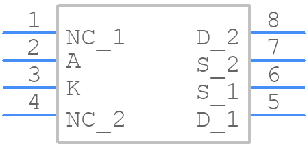 G3VM-101FR(TR05) - OMRON Electronics - PCB symbol