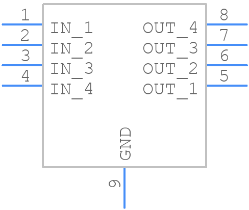 VEMI45AA-HNH-GS08 - Vishay - PCB symbol