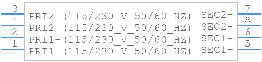 IF-2-230 - Bel - PCB symbol