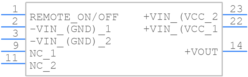 THD 15-4812N - Traco Power - PCB symbol