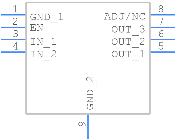 AP7362A-33SP-13 - Diodes Incorporated - PCB symbol