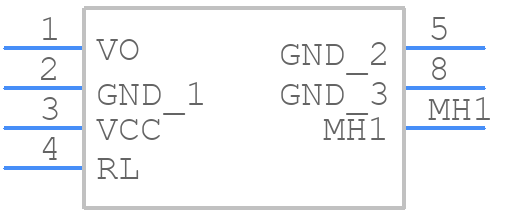 HFBR-2531ETZ - Avago Technologies - PCB symbol