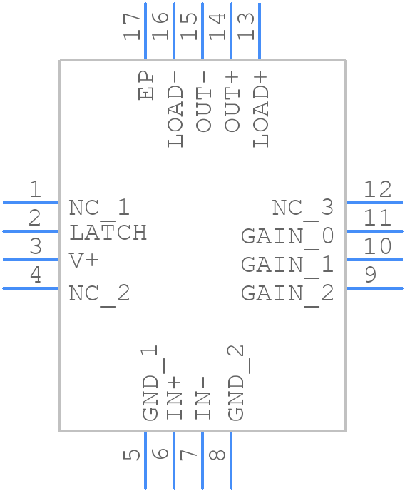 LMH6514SQX/NOPB - Texas Instruments - PCB symbol