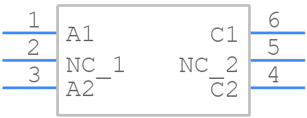 BAT54JW-7 - Diodes Incorporated - PCB symbol