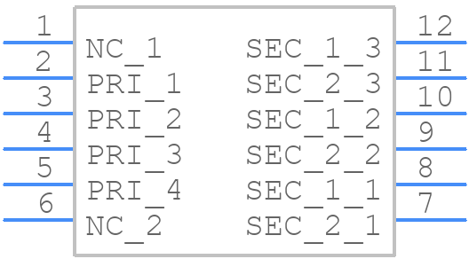 MTPL-2516-S24V - Vishay - PCB symbol