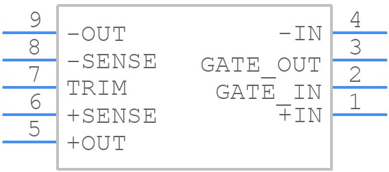 VI-JW1-CX-F4 - VICOR - PCB symbol
