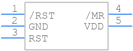 MIC2775-31YM5-TR - Microchip - PCB symbol