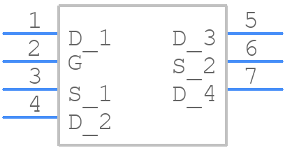 IRF6645 - Infineon - PCB symbol