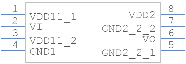 ADUM1100UR-RL7 - Analog Devices - PCB symbol