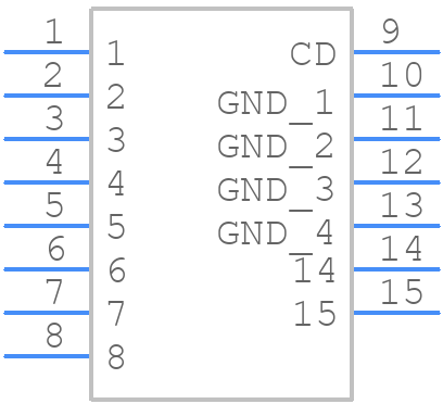 112J-TDAR-R - ATTEND - PCB symbol