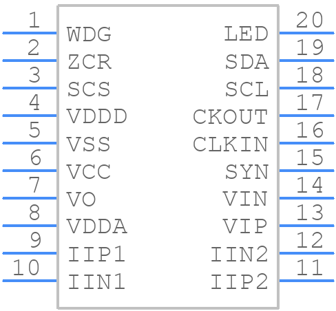 STPM10BTR - STMicroelectronics - PCB symbol