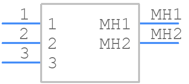 RD901F-40-15R1-B10K-00DL1 - Alpha (Taiwan) - PCB symbol