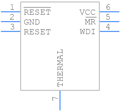 MIC826TYMT-TR - Microchip - PCB symbol