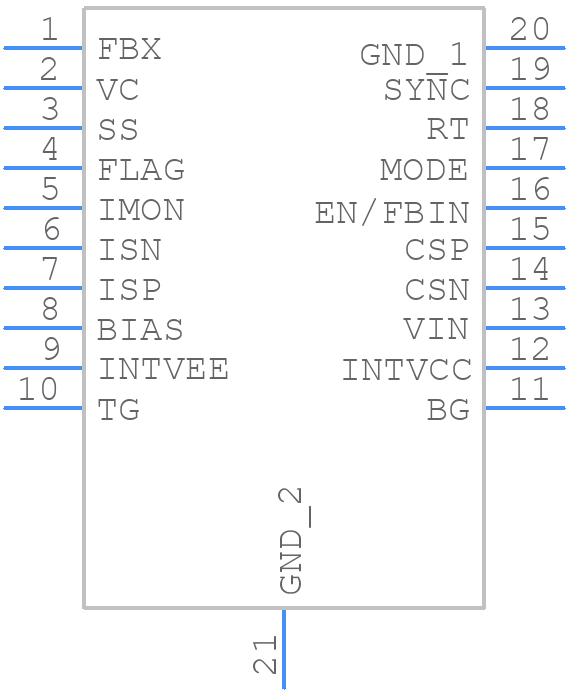 LT8710IFE#TRPBF - Analog Devices - PCB symbol