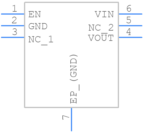 LDL112PU33R - STMicroelectronics - PCB symbol