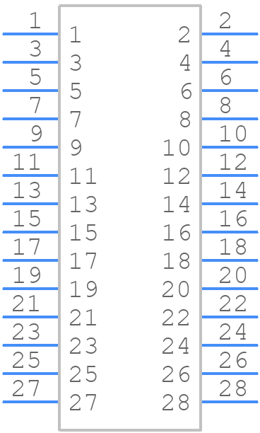 87831-2821 - Molex - PCB symbol