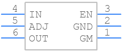 LD39130SPUR - STMicroelectronics - PCB symbol