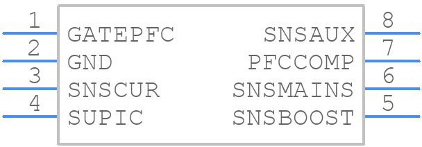 TEA19162T/2J - NXP - PCB symbol