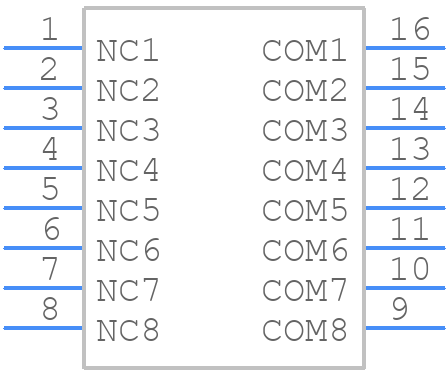 76PSB08T - Grayhill - PCB symbol
