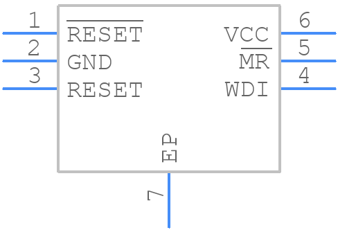 MIC826ZYMT-TR - Microchip - PCB symbol